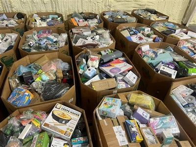 Amazon High Piece Count Bin Store Truckload - 48 Pallets