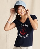 Wholesale Women's Short Sleeve Tommy Hilfiger T Shirts